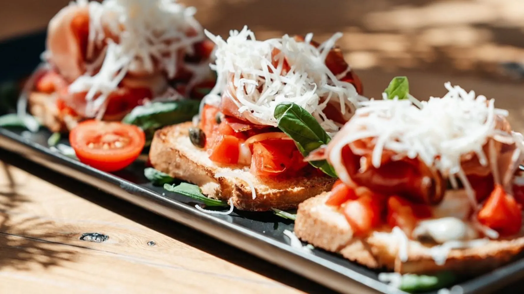 Bruschette prosciutto