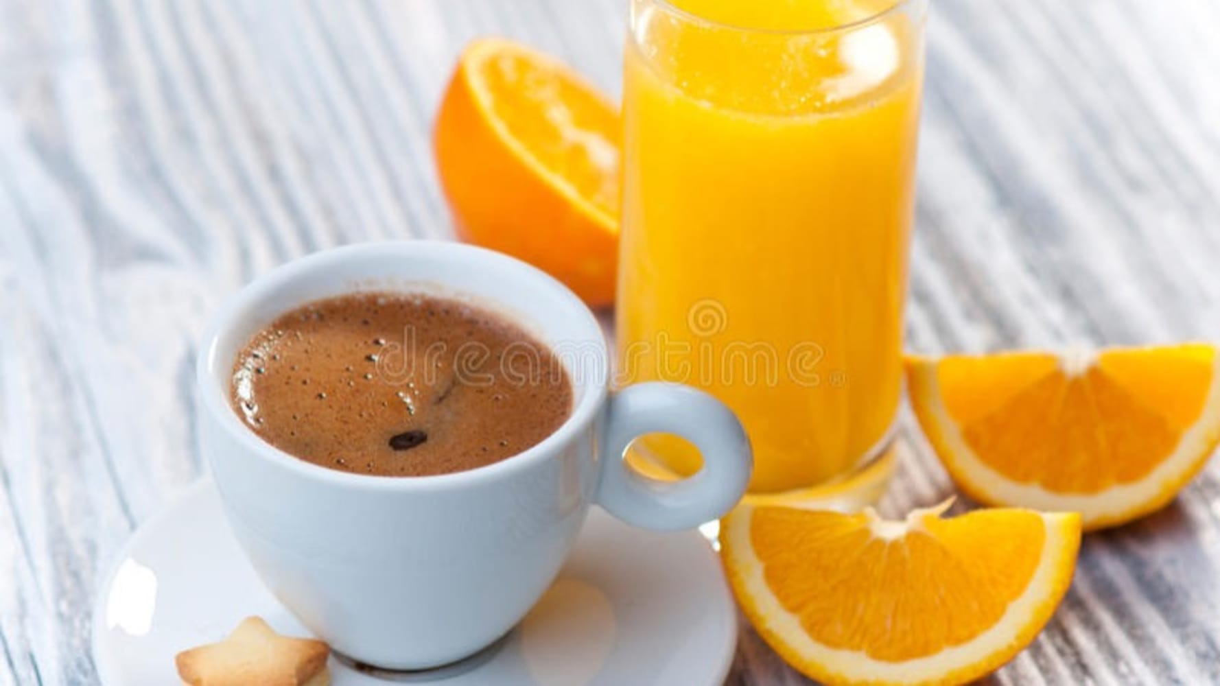 Coffe + fresh juice