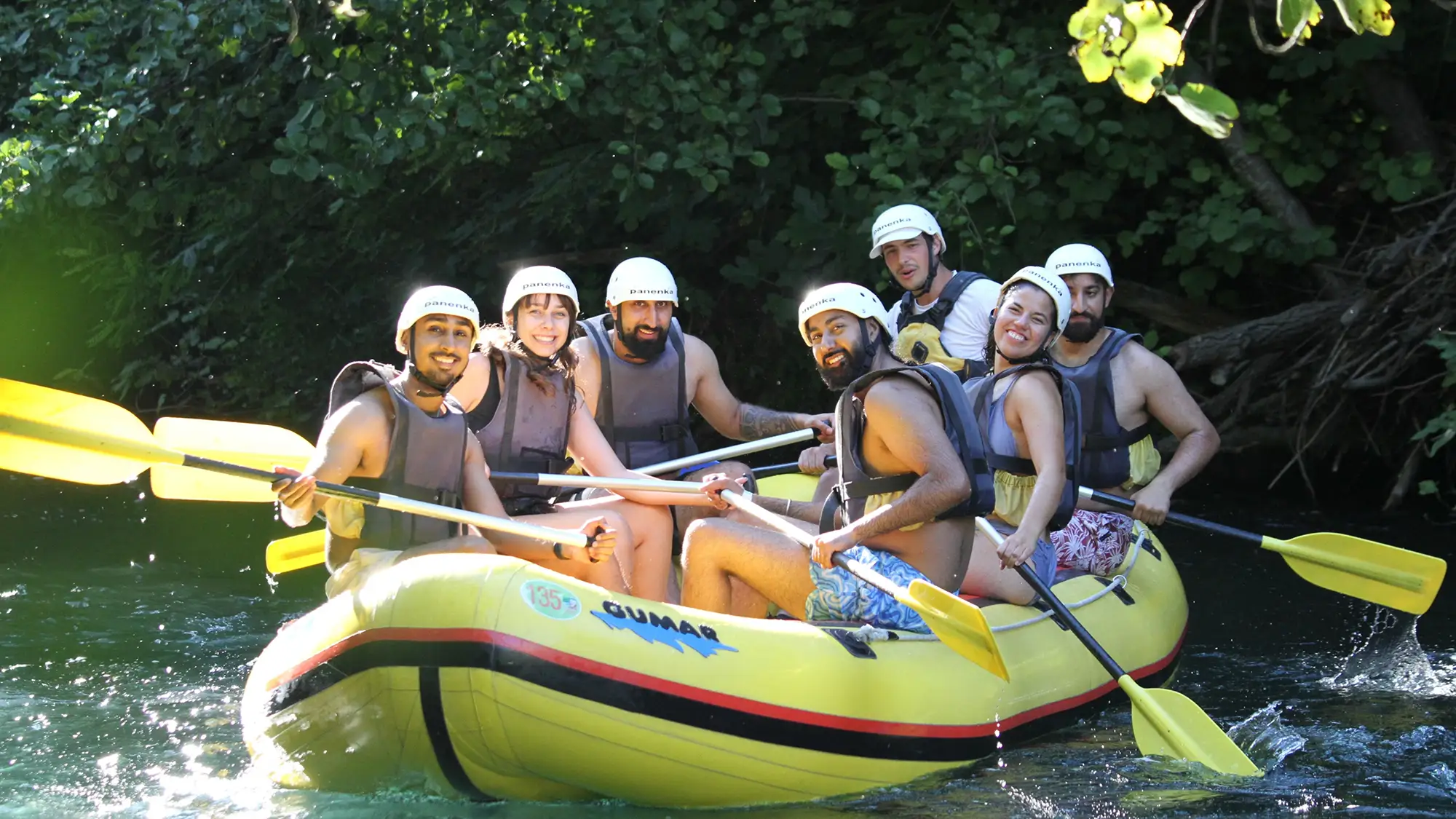 Rafting on Cetina river