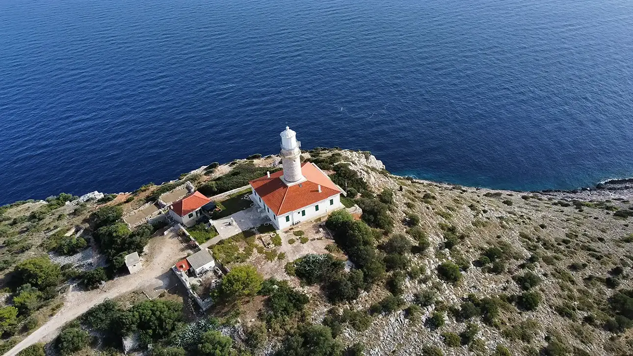 Lighthouse on the island