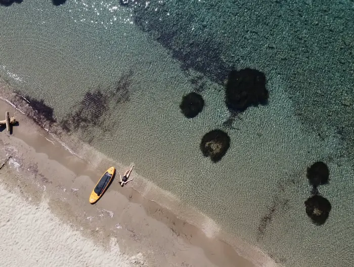 Birds-eye view of the Adriatic Sea