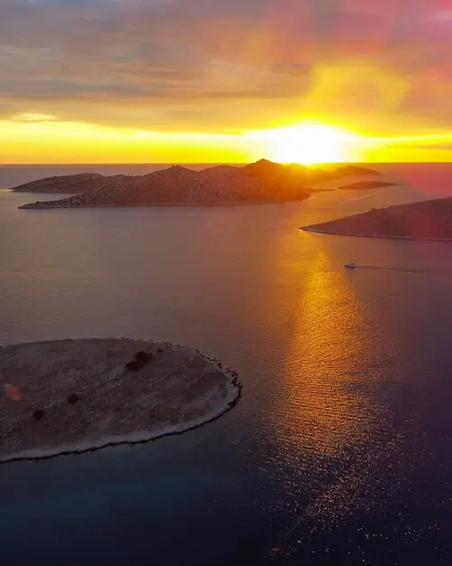 Riding the waves, feeling the breeze, and living the dream on a Croatian catamaran. 