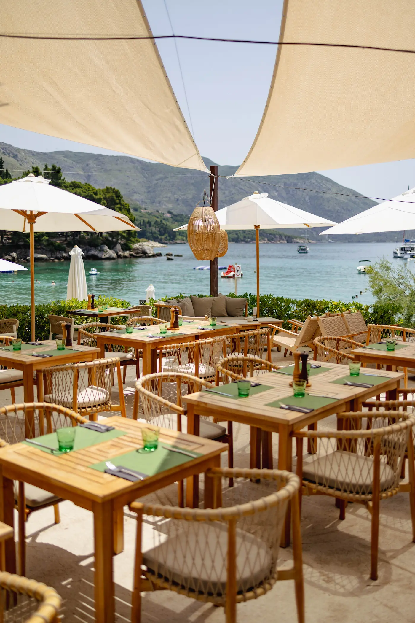 deck chairs at val di breno